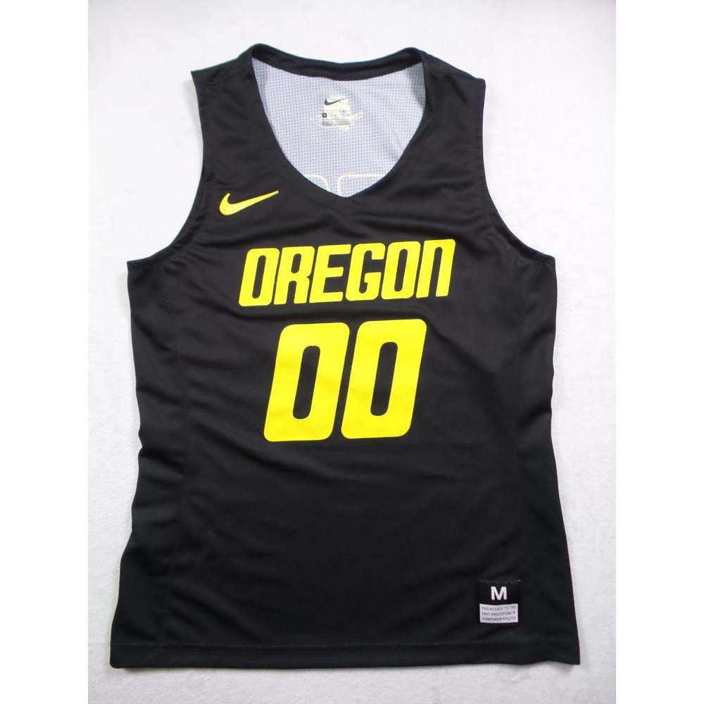 Oregon Ducks Basketball Jersey Womens Size Medium Black Nike NCAA NWT